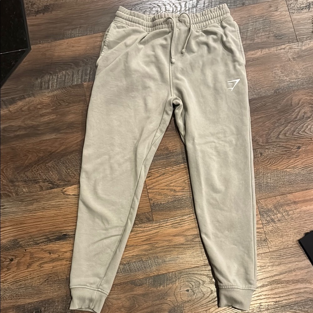 Men’s GymShark Stone Joggers Small